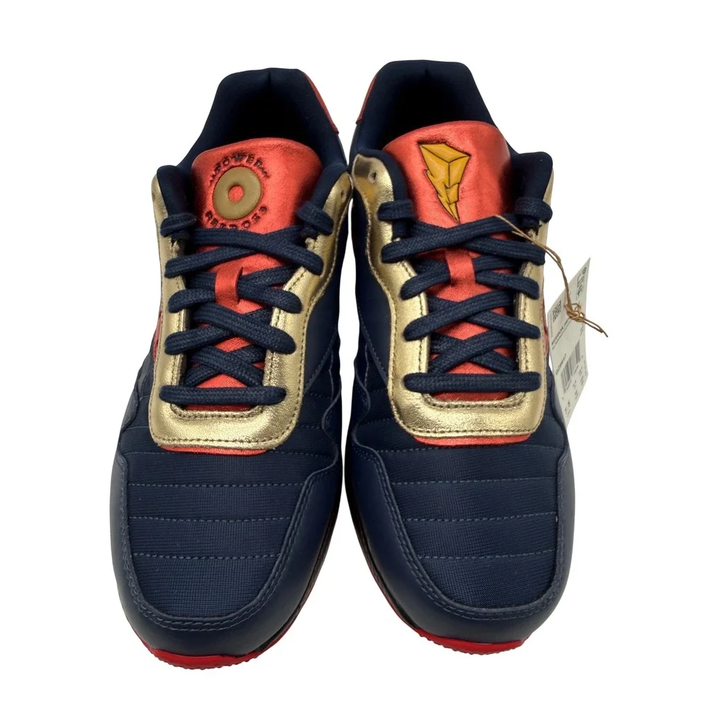 Reebok Heritance Power Rangers Shoes Mens 7.5 Blue New GZ0917 Sneakers